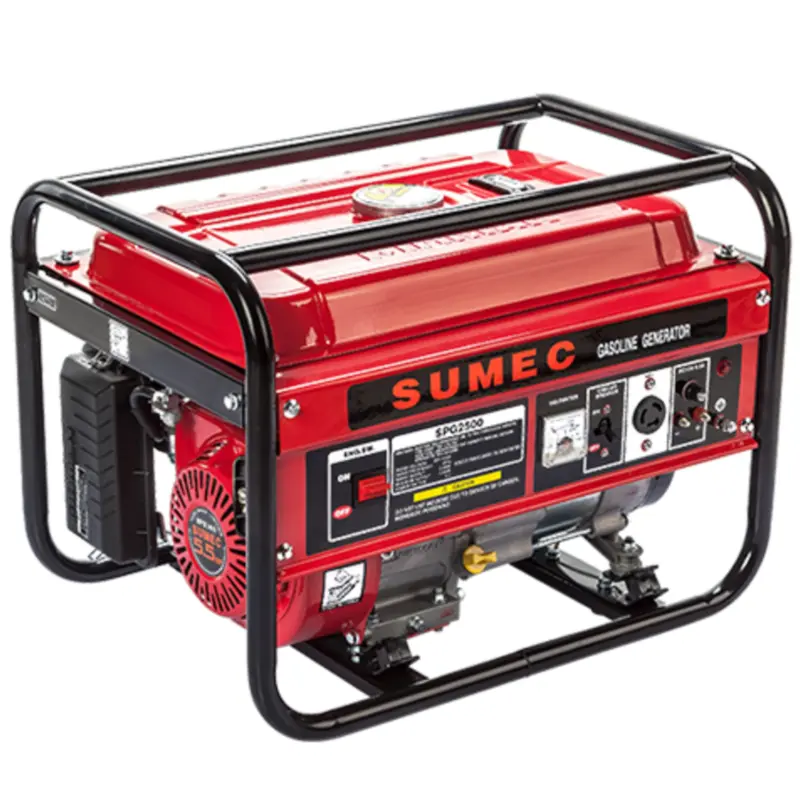 SUMEC FIRMAN SPG2500 2.2 KVA 100% Copper Manual Gasoline Generator (RED) - Brand New