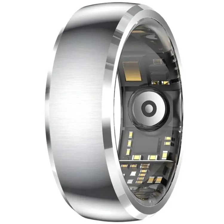 SY15 SIZE 12 Smart Ring, Supports Health Monitoring / Gesture Control(Silver)