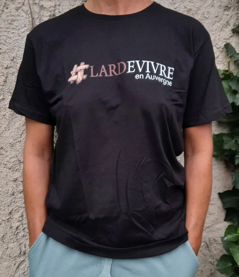 T-Shirt adulte "Lardevivre en Auvergne"