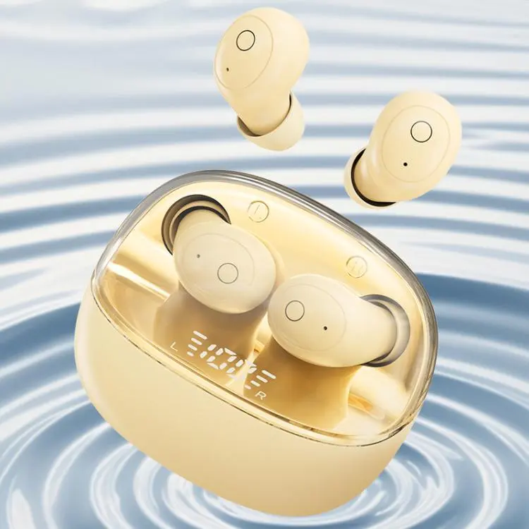T10 Hidden Mini Wireless Bluetooth Sleep Earphone(Beige)