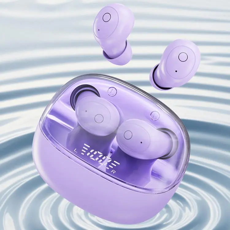 T10 Hidden Mini Wireless Bluetooth Sleep Earphone(Purple)