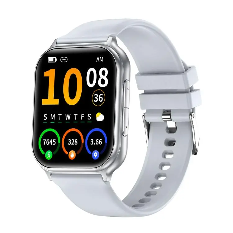 T15 1.83-inch TFT Display IP67 Smart Sports Watch Built-in Health Monitoring(Silver)