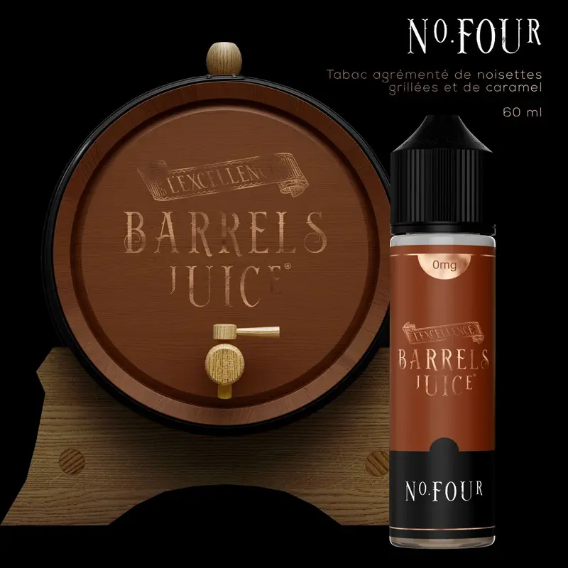 Tabac N° Four 60 ml - Barrels Juice