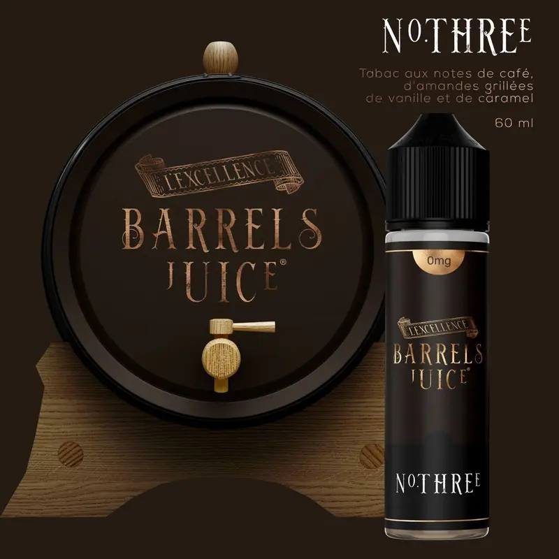 Tabac N° Three 60 ml - Barrels Juice