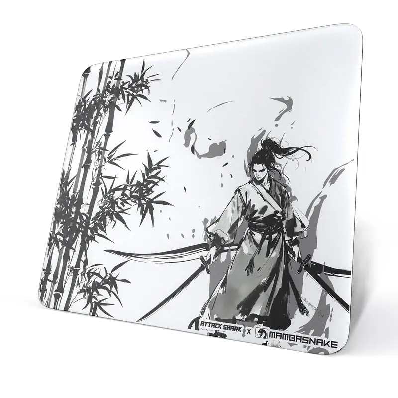 Tapis de souris gaming en verre trempé ATTACK SHARK CM05