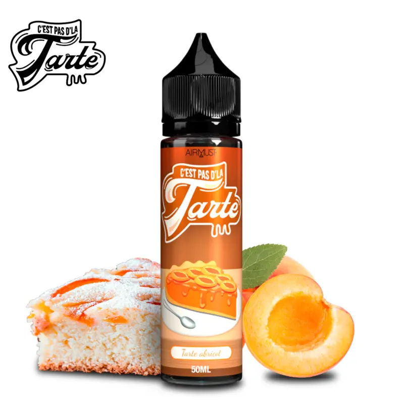 Tarte Abricot 50ml - C'est Pas D'la Tarte By AirMust