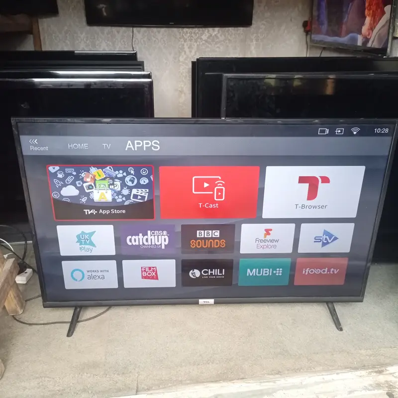 TCL 43 inch 43DP628 Smart 4K UHD HDR10+ LED TV (WiFi, TCast, Netflix, YouTube) - Foreign Used
