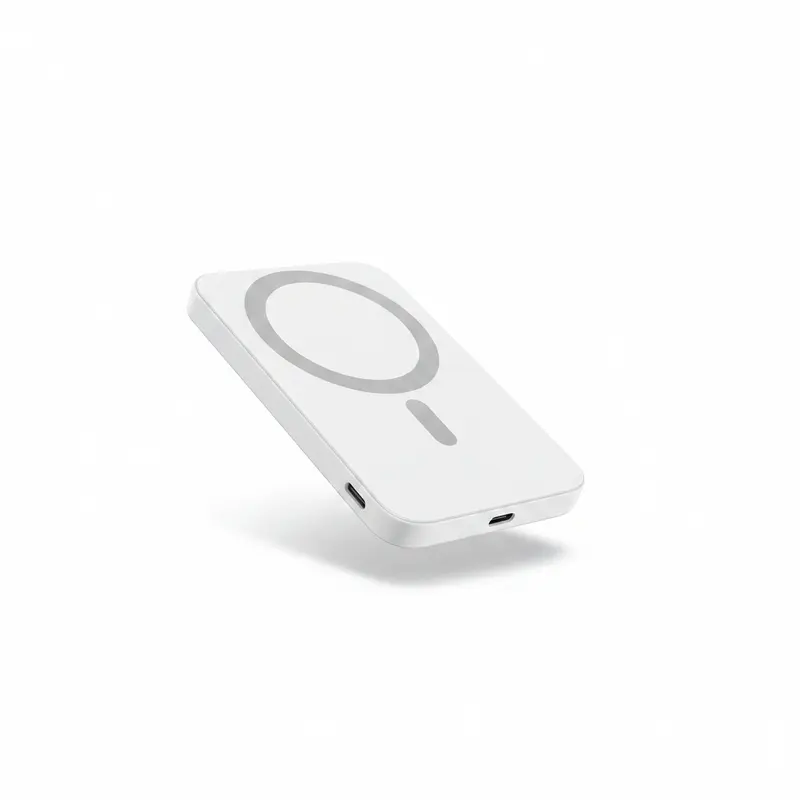 TechUtile Batterie Externe MagSafe 5000mAh Recharge Sans Fil Ultra-Fine