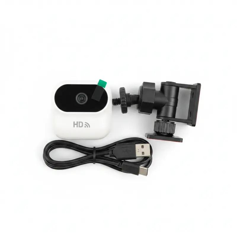 TechUtile Caméra Surveillance IP Sans Fil Batterie Magnétique Discrète