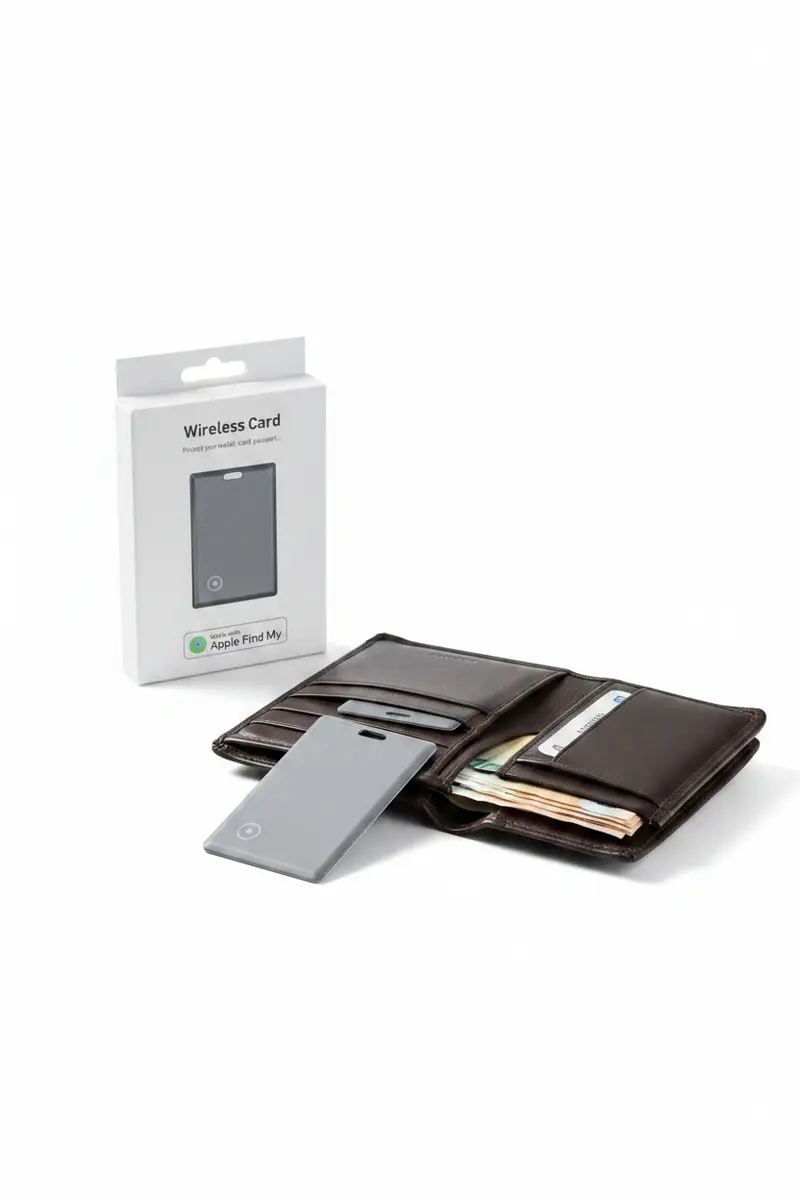 TechUtile Localisateur GPS Carte Ultra-Fine Compatible Apple Find My