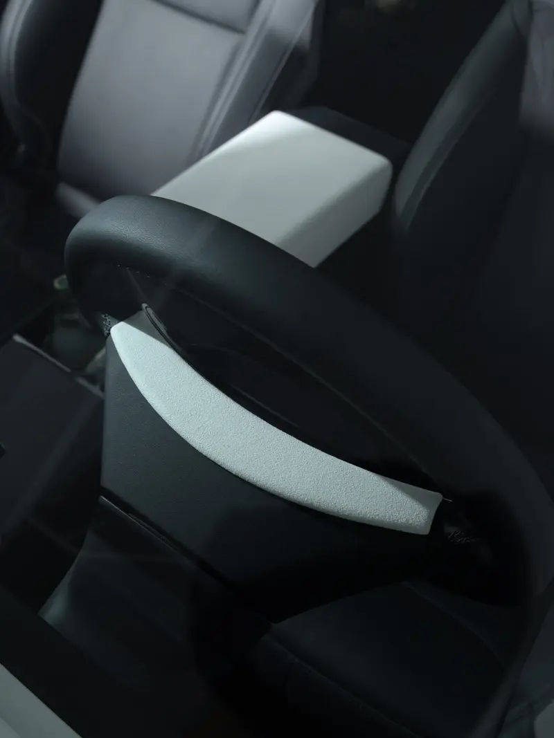 Tesline Arc supérieur de volant suède – Model 3 et Y (2024+)
