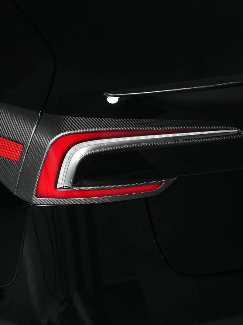 Tesline Contours de feux arrière carbone – Model 3 Highland (2024+)