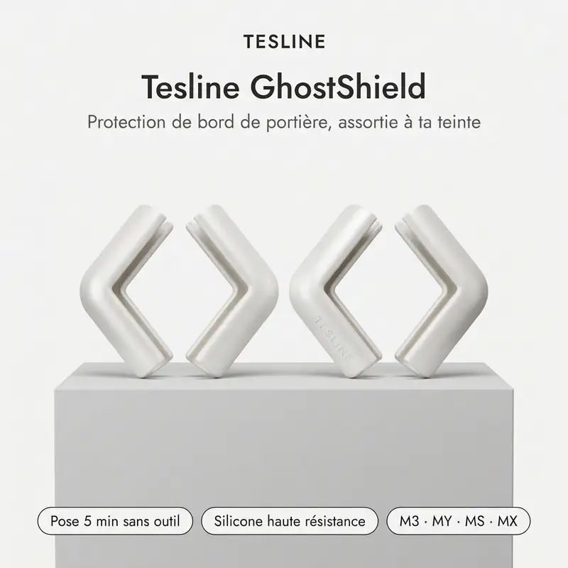 TESLINE GhostShield - Protections de bord de portière