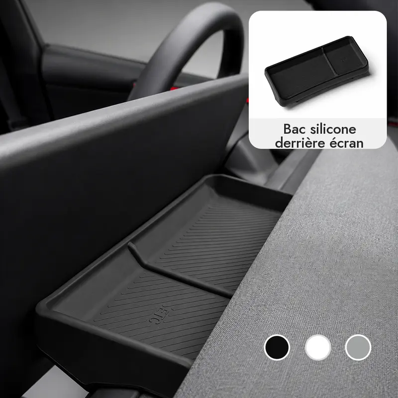 Tesline Rangement derrière écran — Model 3 · Model Y
