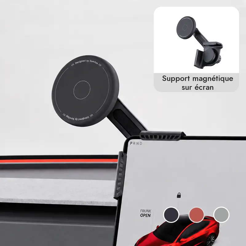 Tesline Support de téléphone magnétique d'écran — Model 3 · Model Y