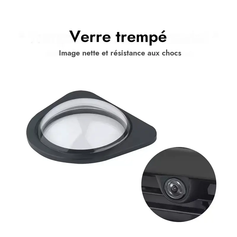 Tesline Verre trempé caméra frontale pour Tesla Model 3 Highland et Model Y Juniper