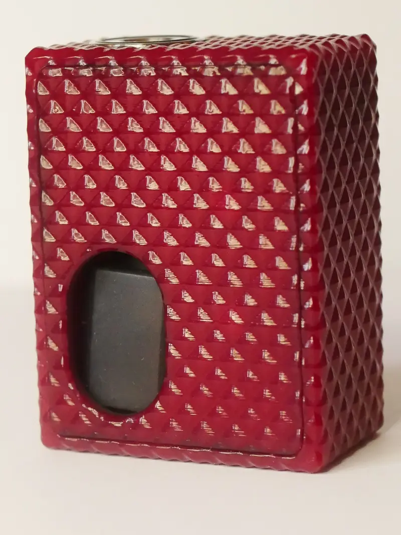 The Mini BF Mod Engraved RED Diamond - Serial Number #43