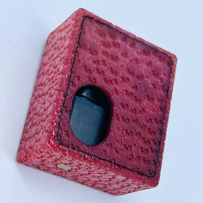 The Mini BF Mod Red Bart Skulls Full Engraved - Serial Number #93