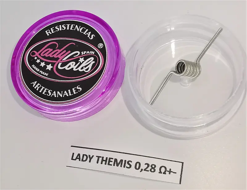 THEMIS by Lady Coils +-0.28Ohm - NI80