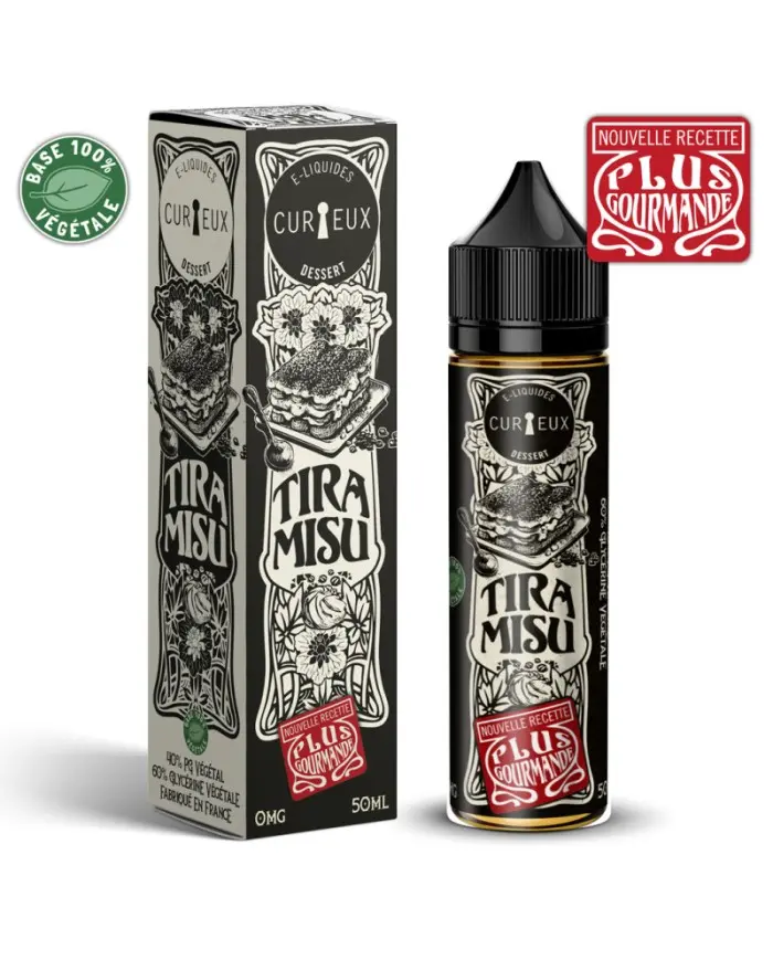 Tiramisu 50ml Curieux