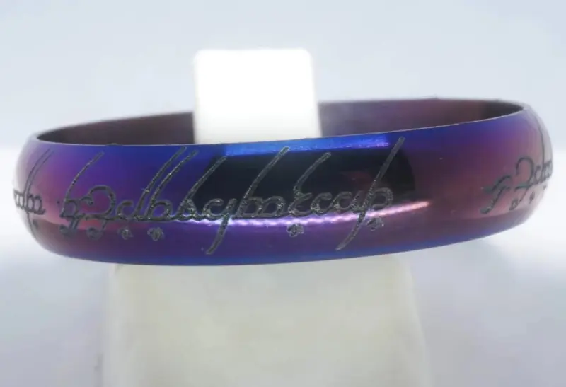 Titanium 22/24.5mm Beauty Ring LOTR Edition #2