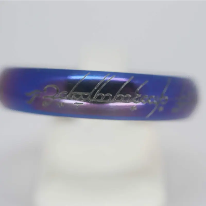 Titanium 22/24.5mm Beauty Ring LOTR Edition #3