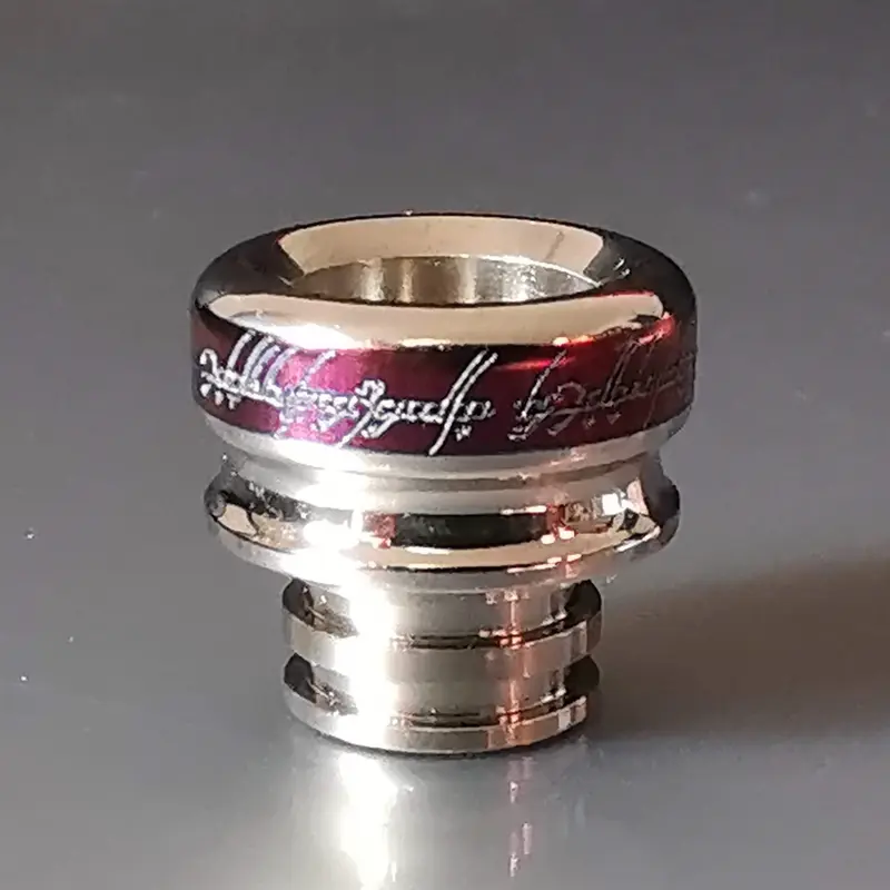 Titanium 510 Drip Tip LOTR Edition  by Laser Custom Vap #4