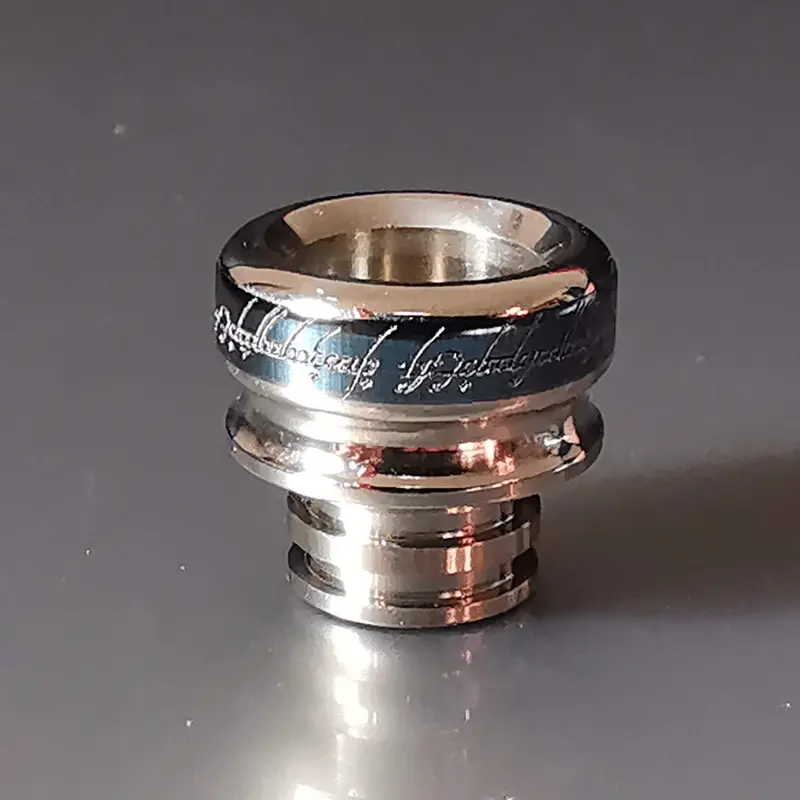 Titanium 510 Drip Tip LOTR Edition by Laser Custom Vap #6