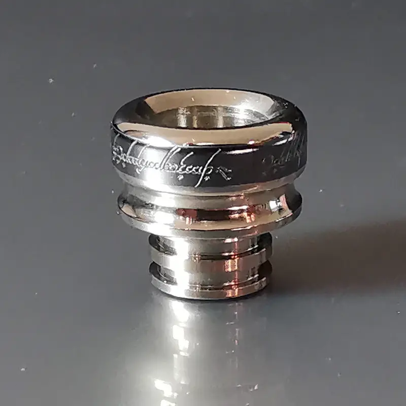 Titanium 510 Drip Tip LOTR Edition by Laser Custom Vap #7