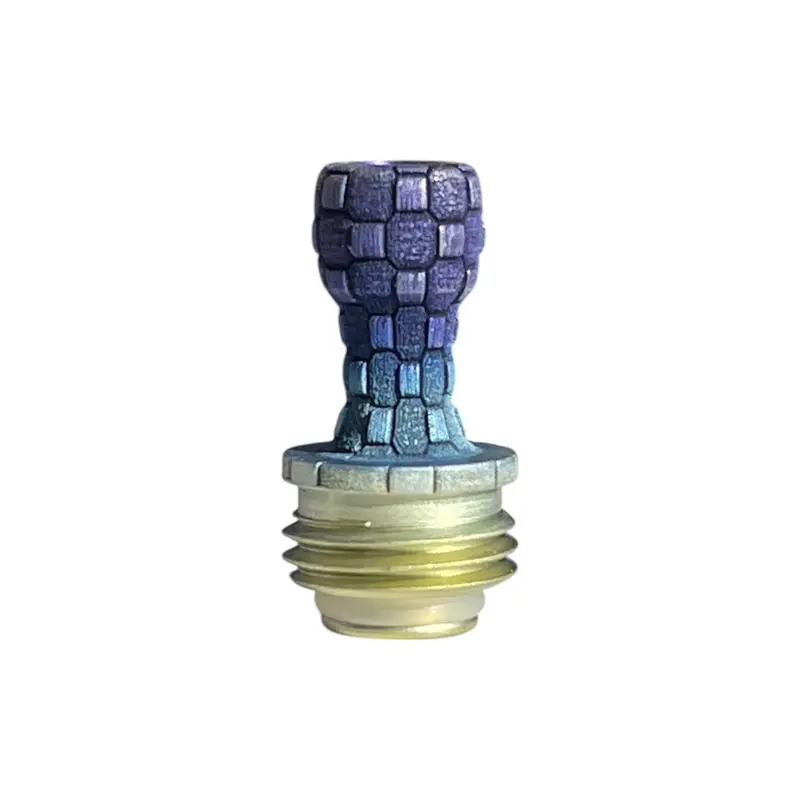 Titanium Boro Drip Tip - BLUE PAVEMENT