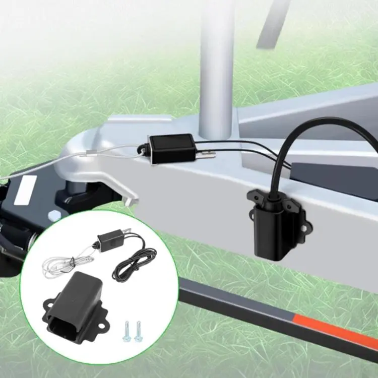 Trailer Emergency Brake Switch With Steel Lanyard 7-pin Trailer Plug Mounting Bracket(CP-5664)