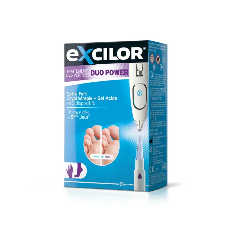 Traitement verrues Duo Power - Excilor