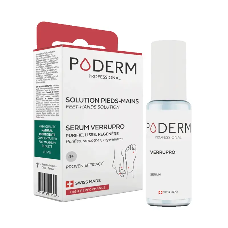Traitement Verrupro - 6 ml - Contre les verrues - Poderm Professional