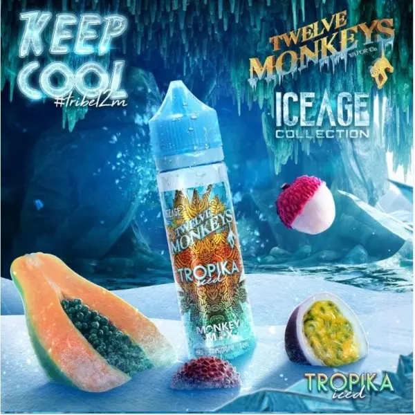 Tropika Iced 50ML - Twelve Monkeys