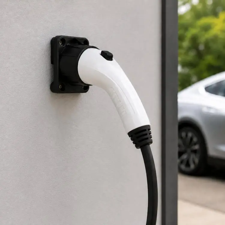 Type 2 EU Standard EV Charging Head Holder, Charging Pile Connector Bracket