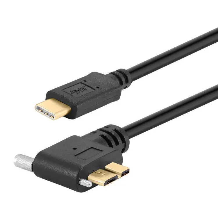 Type-C 3.1 Male to Micro-B 3.1 Male Data Cable, Length
