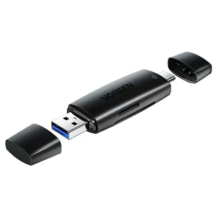 UGREEN CM304 High Speed Transfer Type-C / USB-A 3.0 to SD TF Card Reader