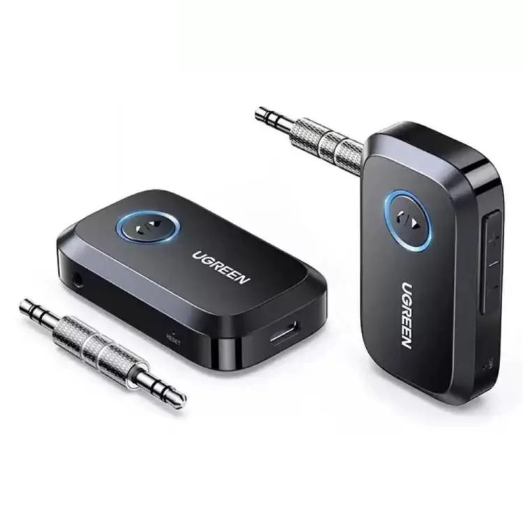 UGREEN CM596 Bluetooth-Compatible 5.4 Audio Receiver 3.5mm AUX Adapter for Car