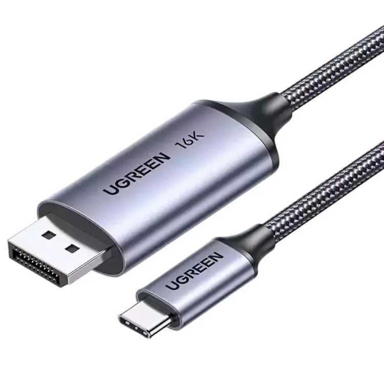 UGREEN CM707 16K / 30Hz 8K / 120Hz 40Gbps Type-C to DisplayPort Cable, Length