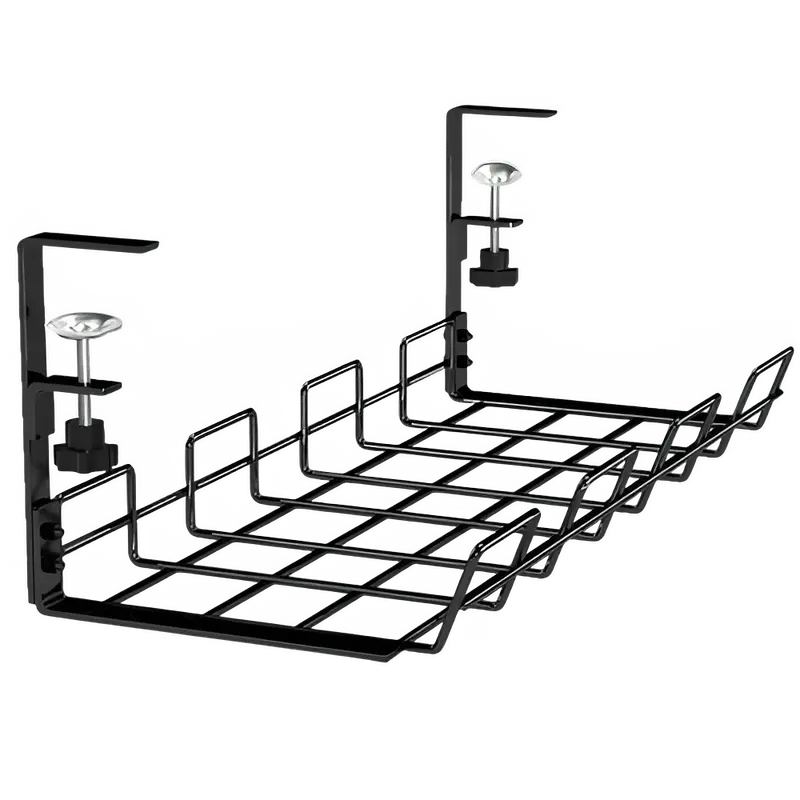 Under Desk Cable Management Tray – Clean & Organize Your Setup