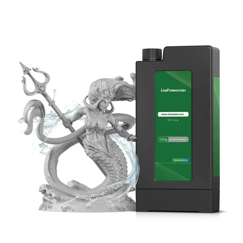UniFormation - Resina lavabile con acqua - Grigio chiaro - 1,2 kg