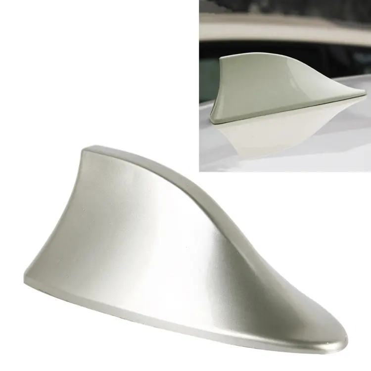 Universal Car Antenna Aerial Shark Fin Radio Signal For Auto SUV Truck Van(Champagne Gold)