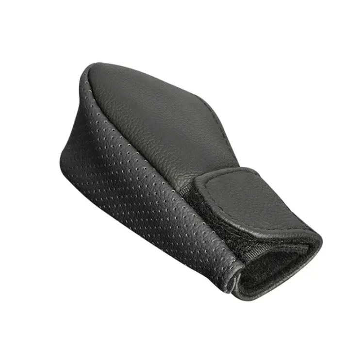 Universal Car PU Leather Gear Shift Knob Protective Cover (Black)