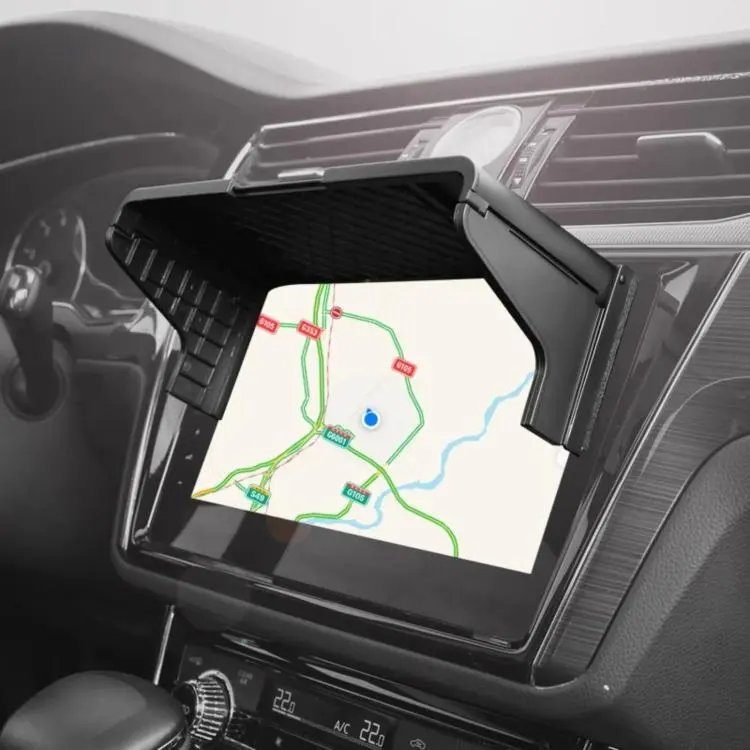 Universal Sunshade for Car Navigation Center Console Displays(7-12 inch)