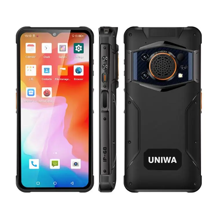 UNIWA NR6600 Rugged Phone, 12GB+256GB, 6.6 inch Android 12.0 MediaTek Dimensity 7050 Octa Core, 8000mAh Battery, Network