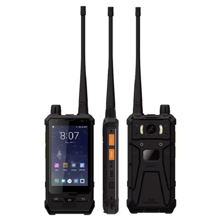 UNIWA P2 Walkie Talkie Rugged Phone, 3GB+32GB, IP67 Waterproof Dustproof Shockproof, 4.0 inch Android 8.1 Qualcomm Snapdragon SDM450 Octa Core up to 1.8GHz, Network