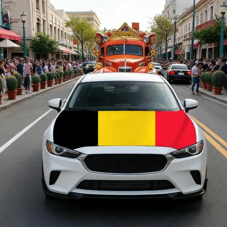 USA-Canada-Mexico World Cup Cheering Flag Dustproof Car Cover, Specification