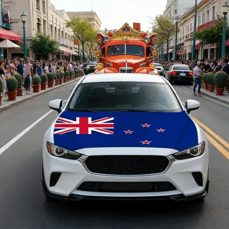 USA-Canada-Mexico World Cup Cheering Flag Dustproof Car Cover, Specification
