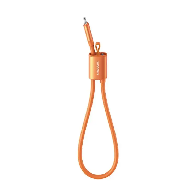 USAMS SJ784 U97 60W USB-C / Type-C to USB-C / Type-C Lanyard Fast Charging Data Cable, Length