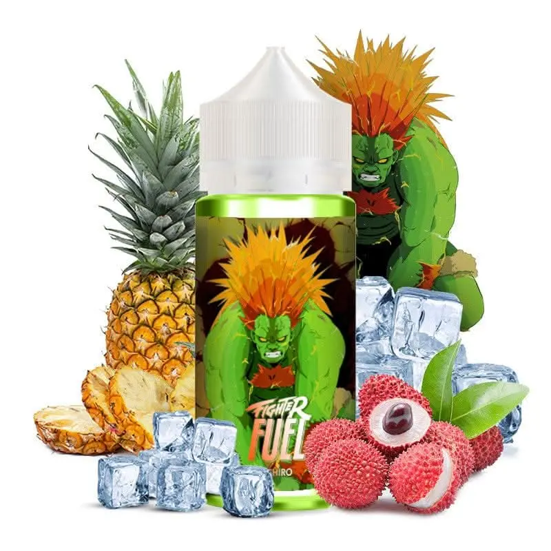 Ushiro 100ml Fighter Fuel - Ananas & Litchi